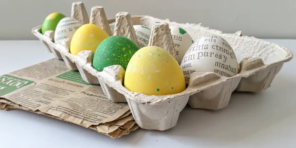 Recette papier mache boite oeuf