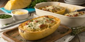 Recette courge spaghetti au four