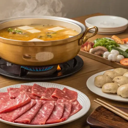 Recette fondue chinoise
