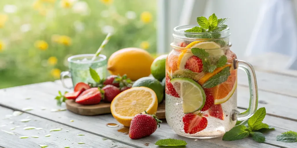 Eau aromatisée recette