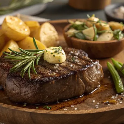 Faux filet de boeuf recette
