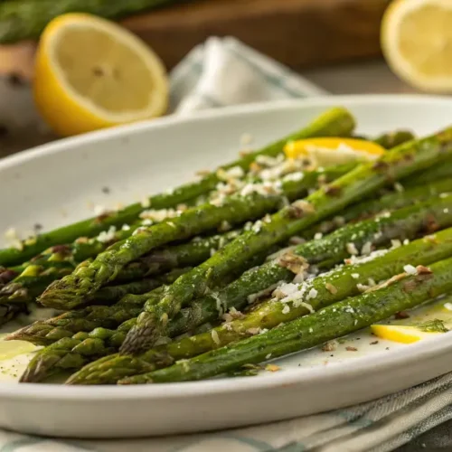 Asperges vertes recette entrée