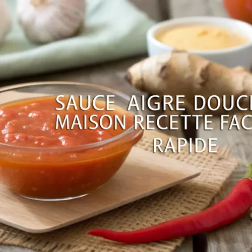Sauce Aigre Douce Recette
