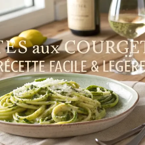 Pâte Courgette Recette