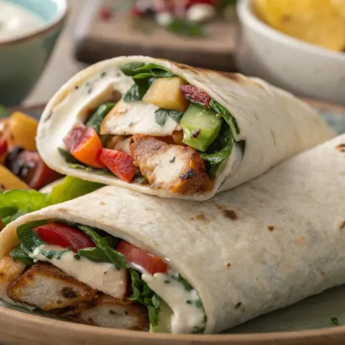 Recette galette wrap