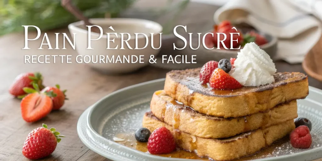 Recette Pain Perdu Sucré