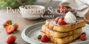 Recette Pain Perdu Sucré