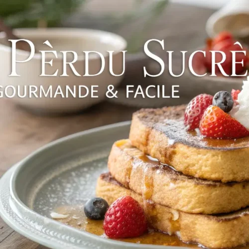 Recette Pain Perdu Sucré