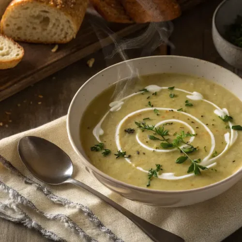 Soupe de poireaux recette