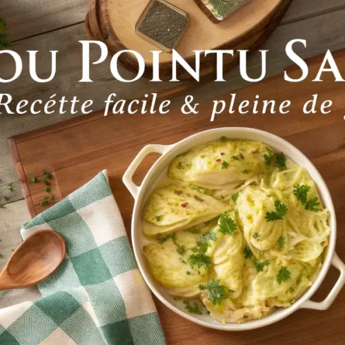 Chou pointu recette