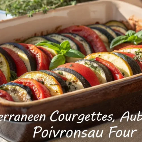 Tian Méditerranéen : Courgettes, Aubergines et Poivrons au Four