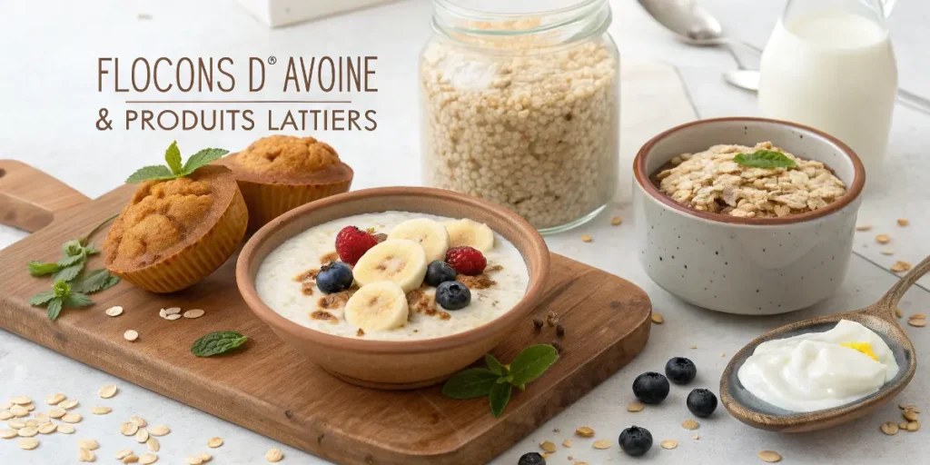 Flocons d’Avoine et Produits Laitiers