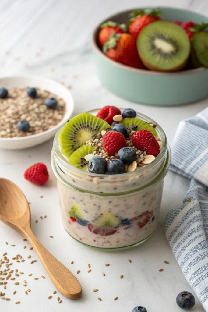 Overnight oats 100 % végétal