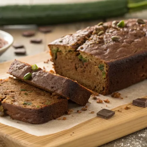 Gâteau Moelleux au Chocolat et Courgette