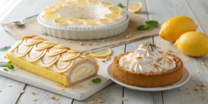 Recette Tarte Citron Meringuée et Bûche Citron Meringue