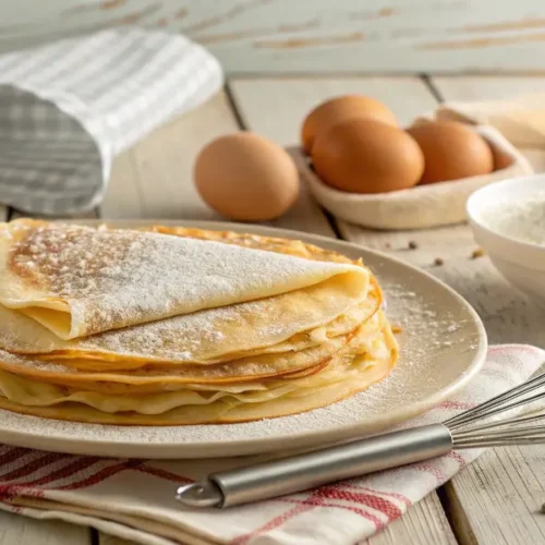 Recette de crêpes facile et rapide