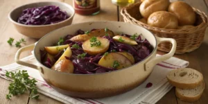 Chou Rouge aux Pommes et Pommes de Terre