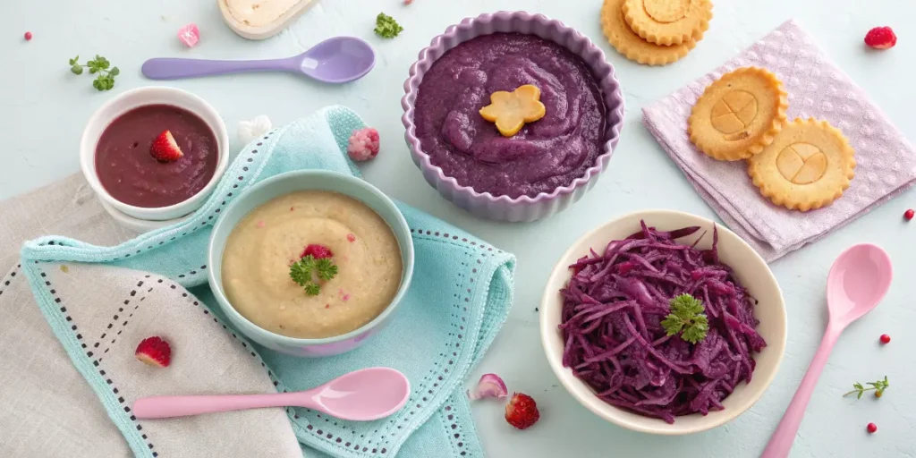 Recettes de Chou Rouge pour Bébé et IG Bas