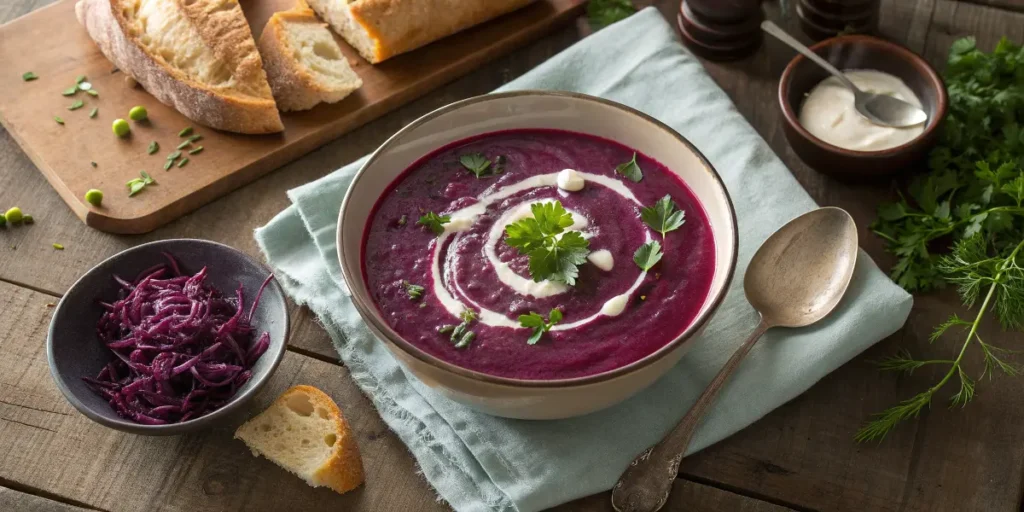 Soupe de Chou Rouge
