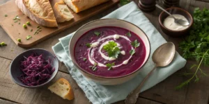 Soupe de Chou Rouge
