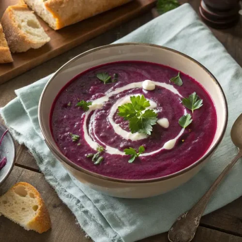 Soupe de Chou Rouge