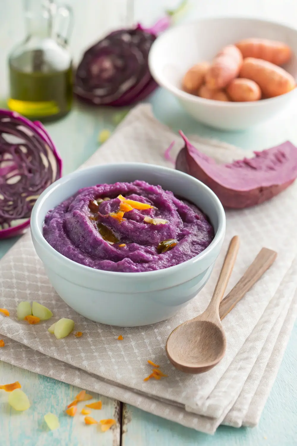Recettes de chou rouge pour bébé et IG bas