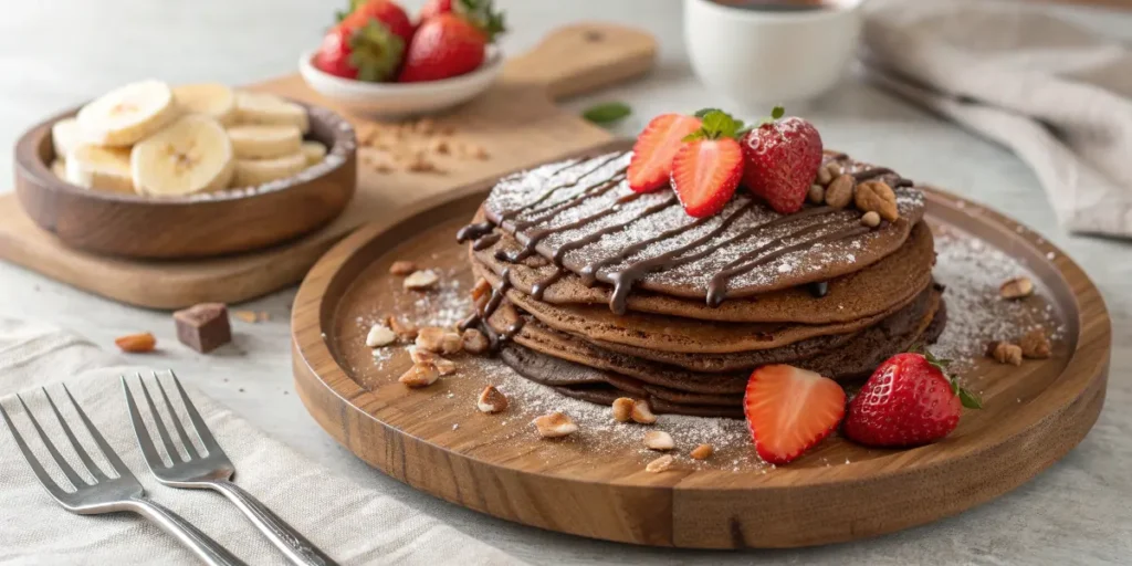Recette de crêpes au chocolat