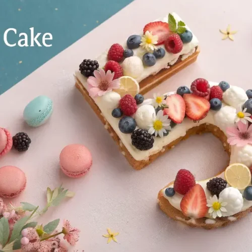 Number Cake Recette Facile au Mascarpone et Biscuit Joconde