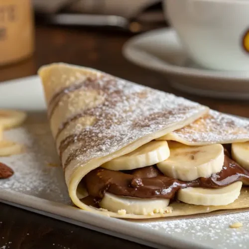 Recette de crêpes au Nutella