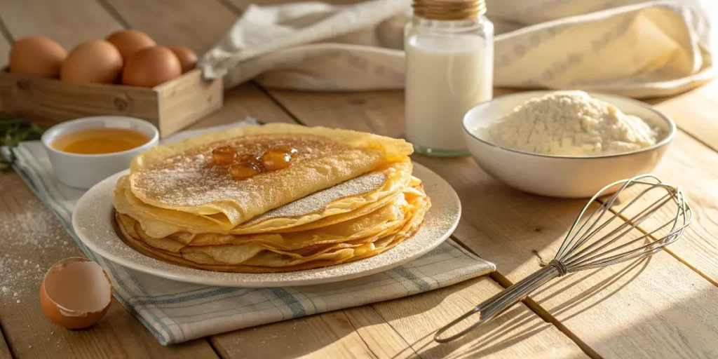 Recette de crêpes croustillantes