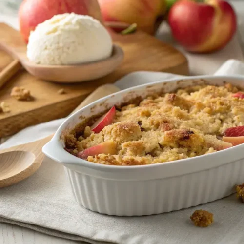 Crumble Pomme et Rhubarbe