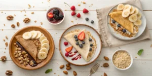 Recettes de Crêpes sans Œufs, sans Lait, sans Farine et sans Gluten