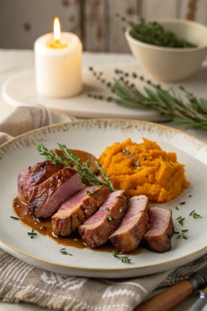 Magret de Canard au Miel et aux Épices