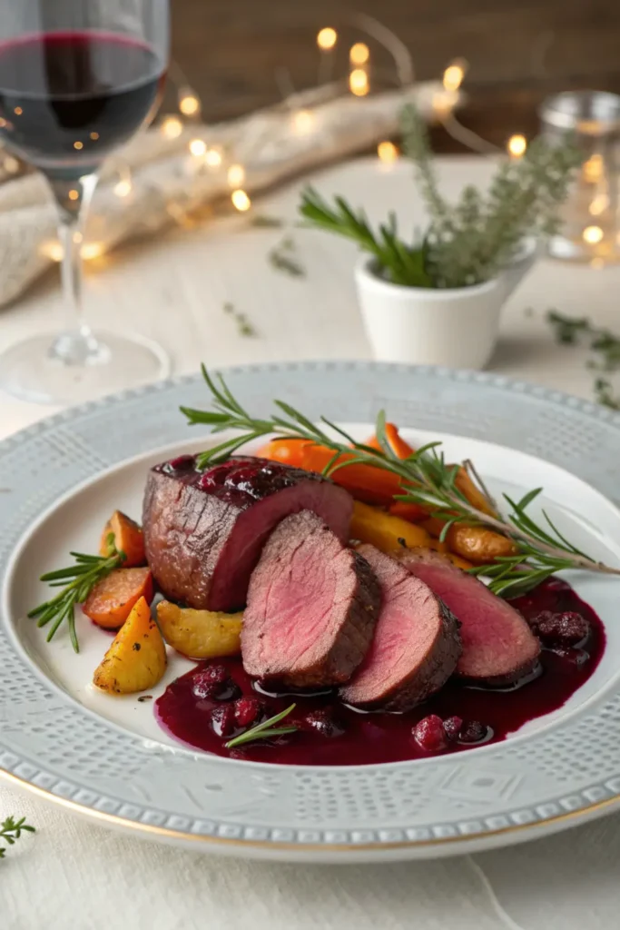 Filet de Biche Sauce Grand Veneur