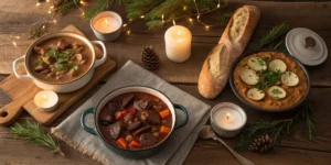 Recettes Gastronomiques d’Hiver pour un Dîner Chic et Élégant 🍷✨