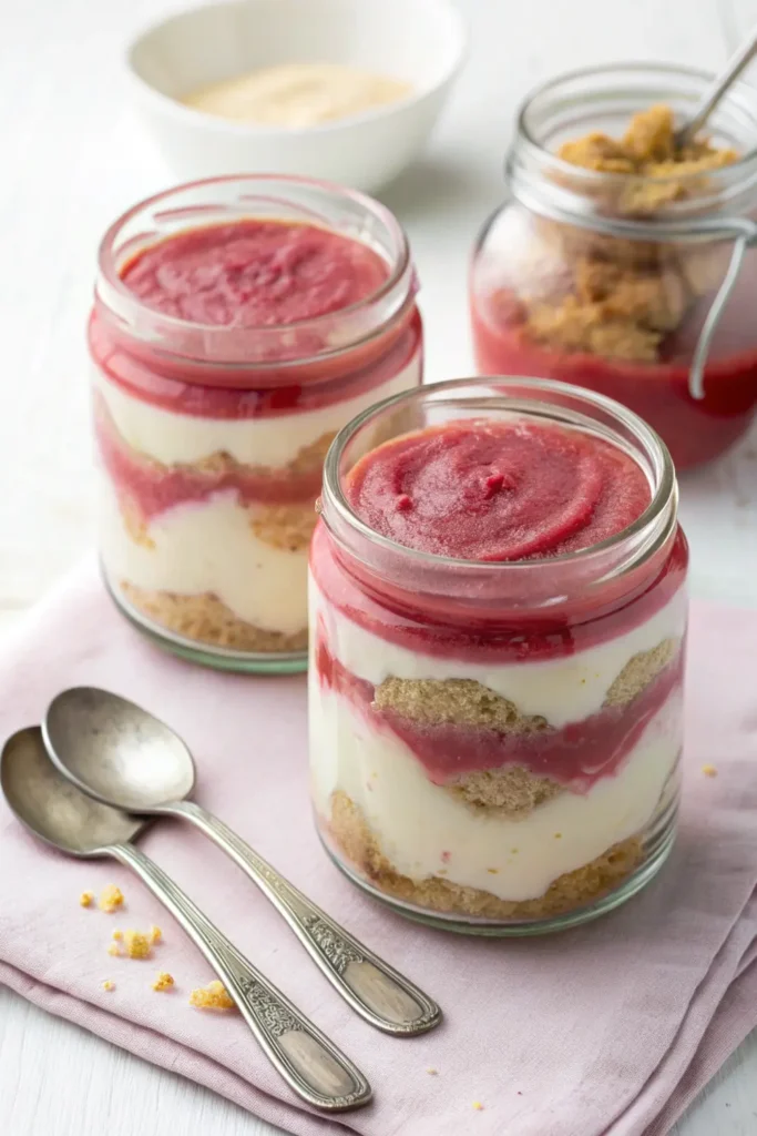 Tiramisu à la Rhubarbe