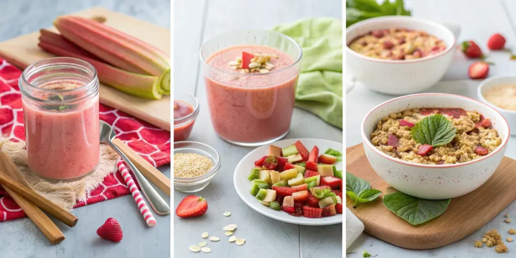 Recettes de Rhubarbe Healthy