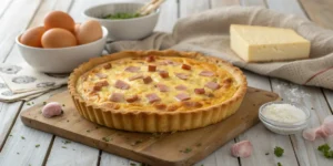 Recette Simple de Quiche au Jambon