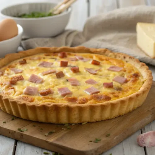 Recette Simple de Quiche au Jambon