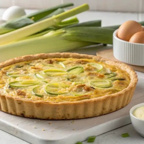 Quiche au Poireau