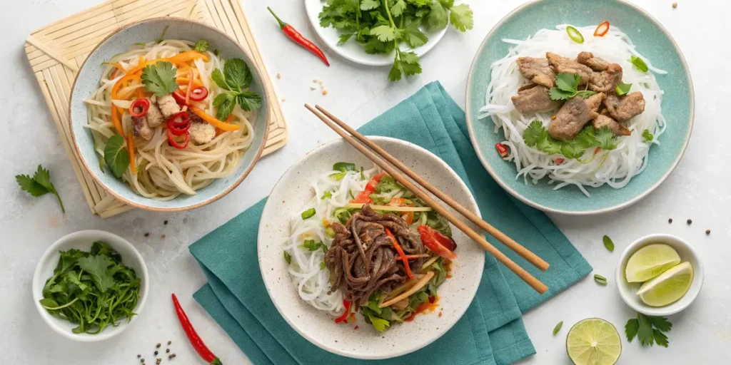 Vermicelle de Riz : Recettes Savoureuses Poulet, Boeuf, Porc