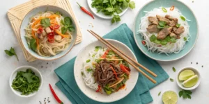 Vermicelle de Riz : Recettes Savoureuses Poulet, Boeuf, Porc