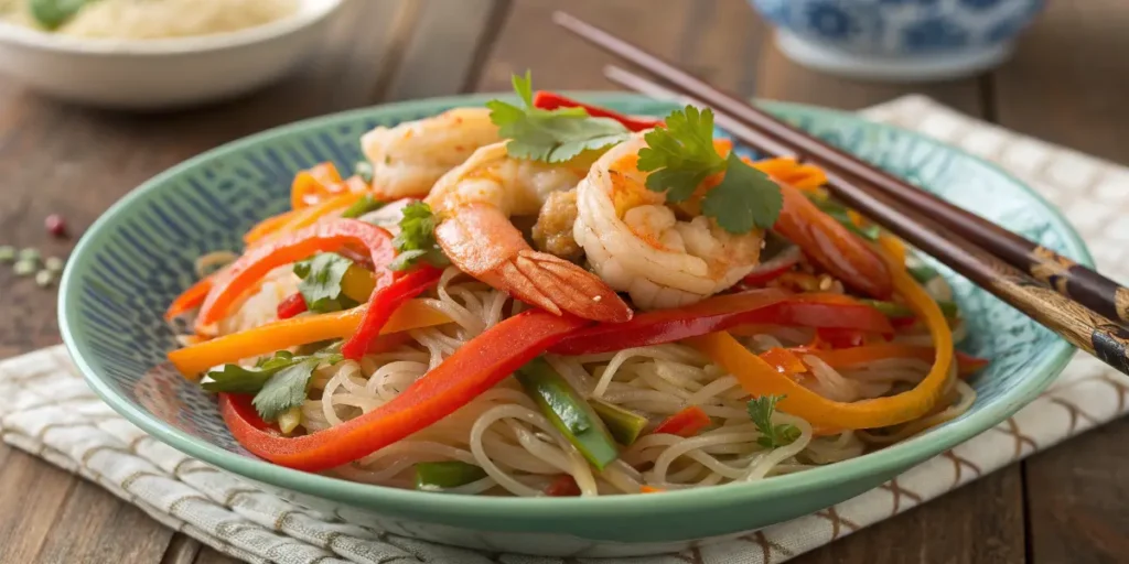 Vermicelle de Riz aux Crevettes
