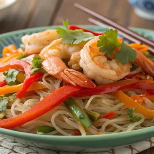 Vermicelle de Riz aux Crevettes