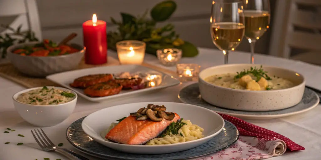 Recettes Romantiques pour un Repas Saint Valentin en Amoureux