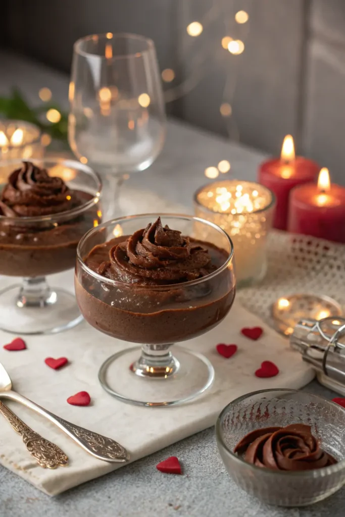 Mousse au chocolat aérienne