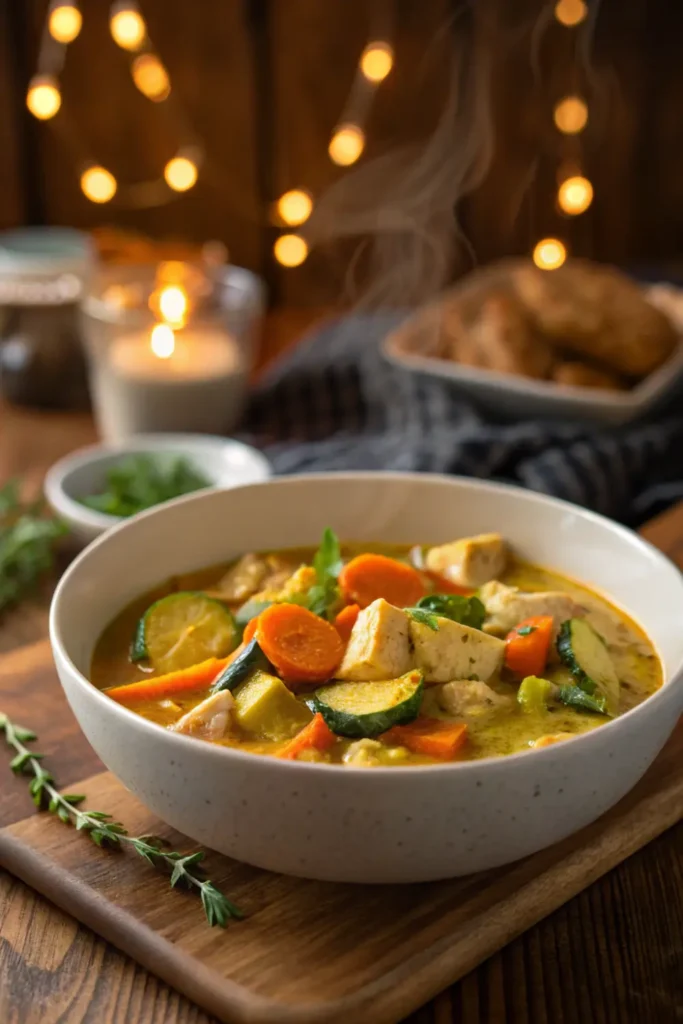 Curry de Poulet Léger