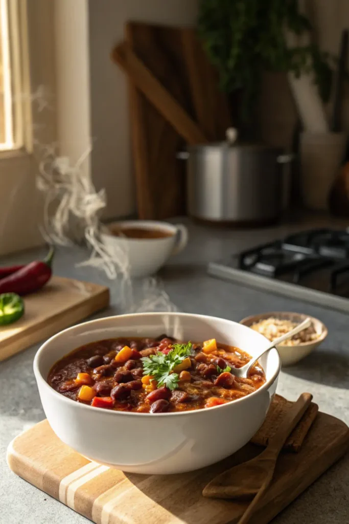  Chili Végétarien au Cookeo