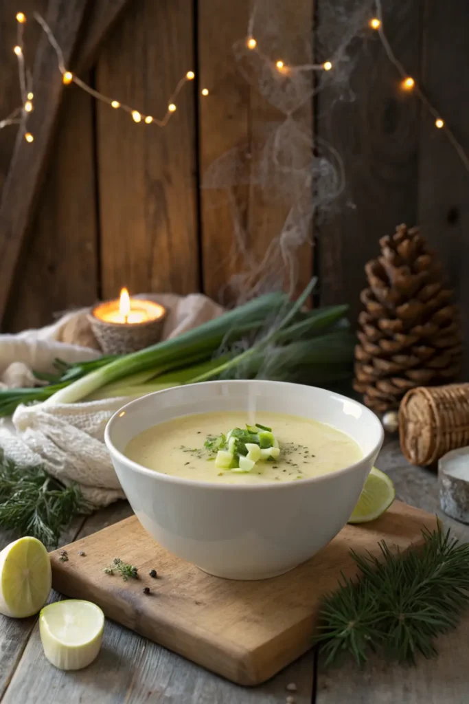 Velouté de Poireaux et Pommes de Terre