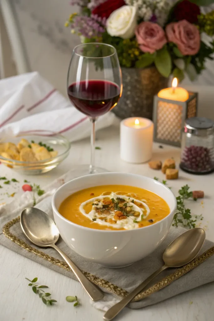 Soupe de Patate Douce et Coco